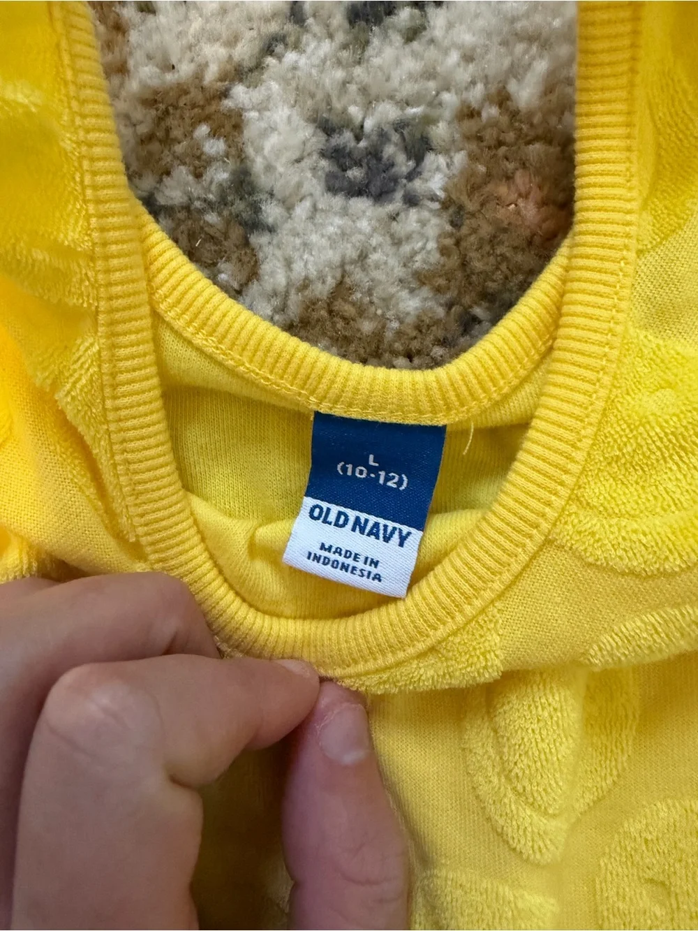 Old Navy Yellow Girls' Terry Romper